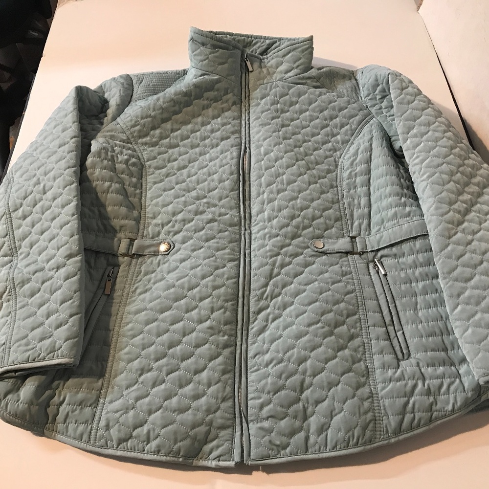 WOMAN'S XXL GIACCA BLUE STONE WINTER JACKET